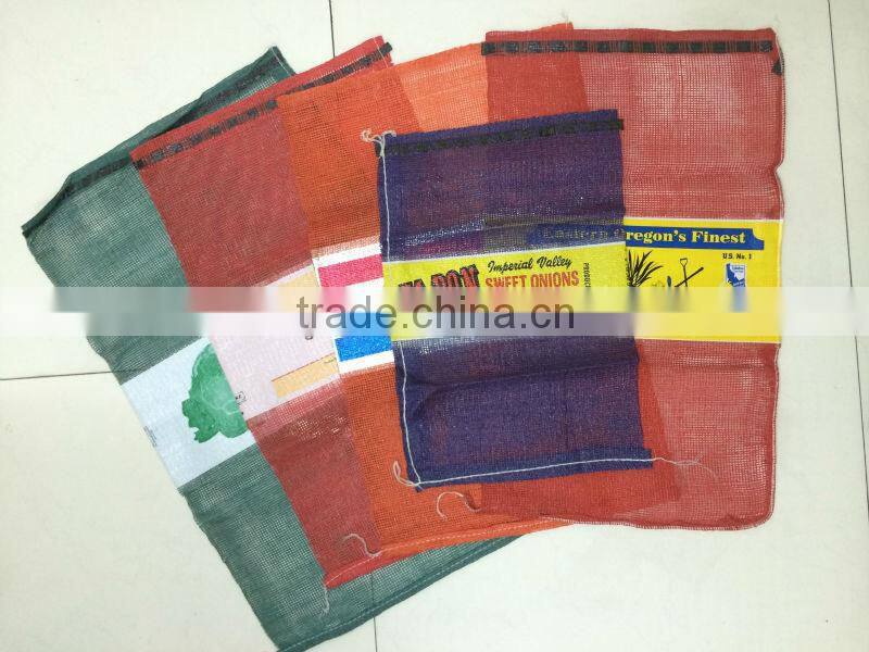 Leno mesh bag, onion mesh bag