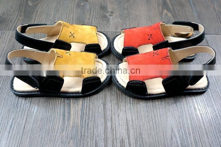 Safety design and high quality baby sandals shoes for boy and girl