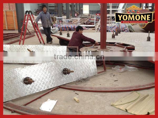 Hot Selling Luxury Double Deck Carousels Horse Amusement Rides for Kids