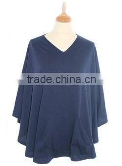 Custom heavy cotton pique Autumn fashion easy wear nursing scarf cover top