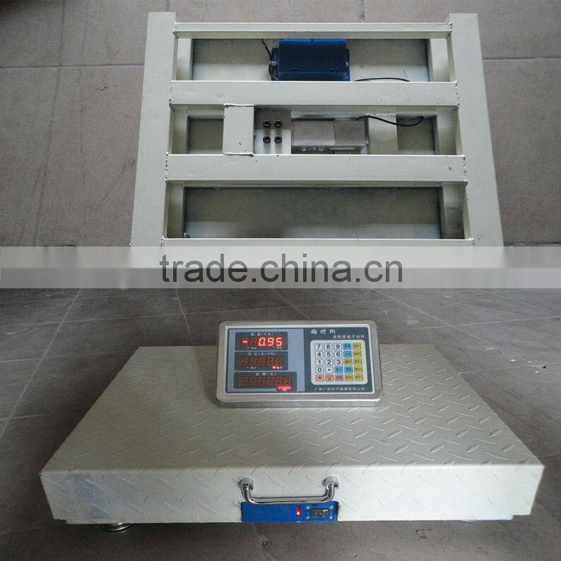 high qualtiy weighing apparatus,wireless portable floor scale for industry