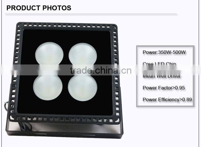 Gold Supplier Long Lifespan Stadium IP67 400W LED Flood Light