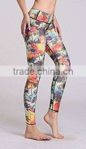 OEM Polyester Spandex Workout Clothes Women Wholesale Gym Wear Yoga Pants