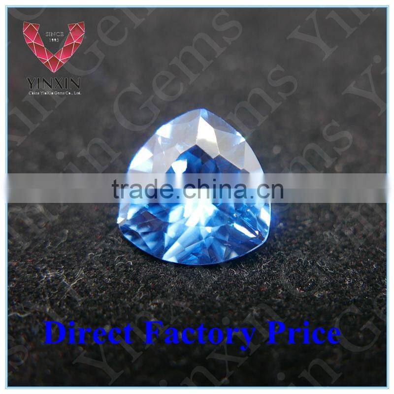 Brilliant AAA Synthetic Spinel 120# Trillion Shape 9X9mm Spinel Gems