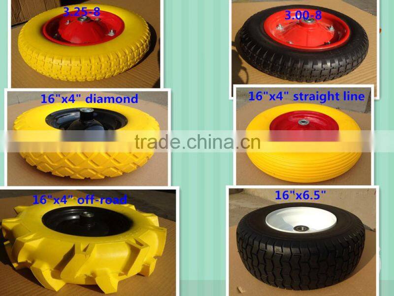 Durable Cheap High Qulaity PU wheel 300-8