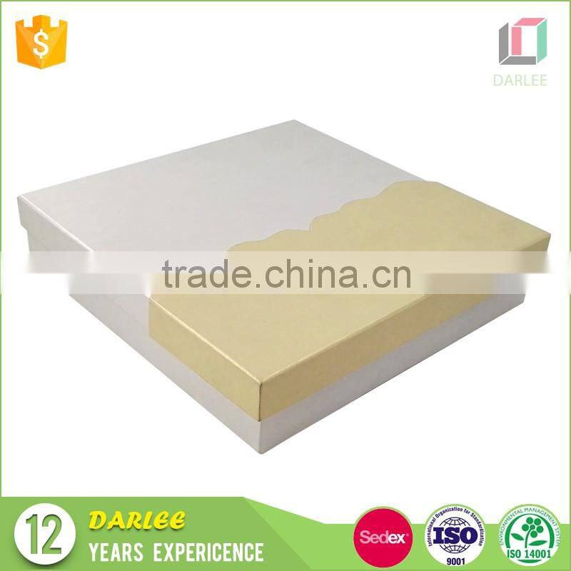 2016 Fashionable Design recycled paper photo frame box with lid