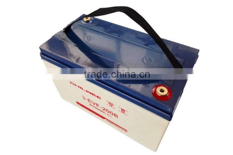 EVF Series VRLA Battery for Electric Vehicles, 6V 200Ah/3hr
