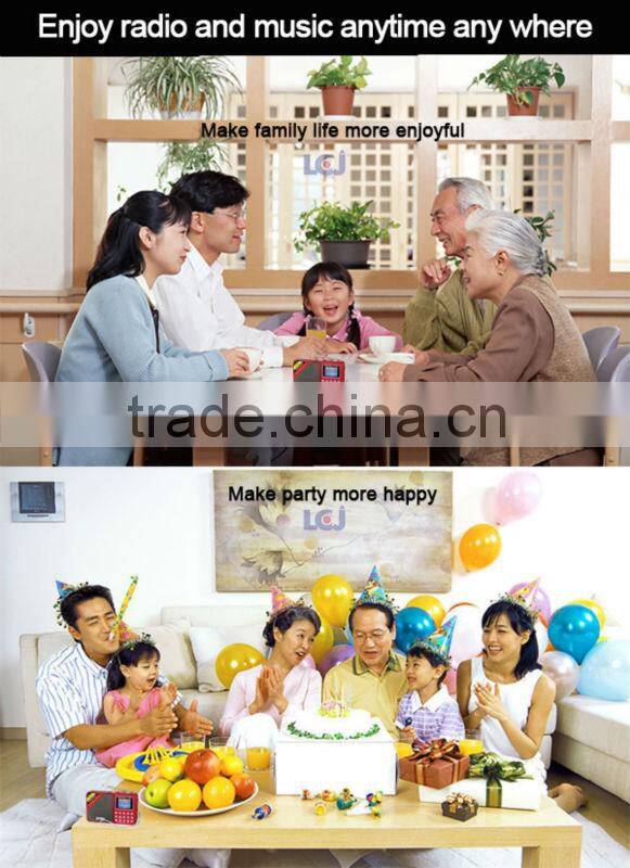 2015 mini fancy speaker with lyrics display