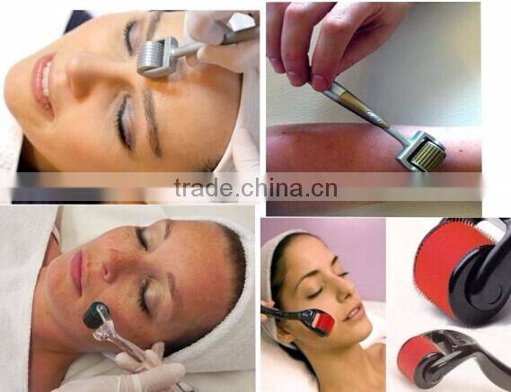 540 Titanium derma roller,skin roller, face roller Needles Derma Micro Needle Skin Roller Dermatology Therapy Microneedle