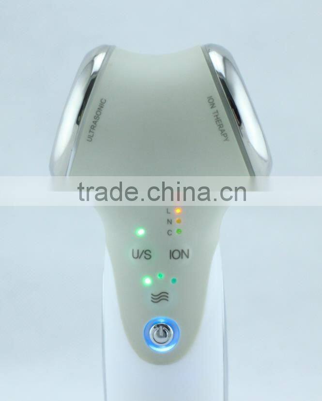 2 IN 1 Ultrasonic Ion Equipment for Face Skin Care