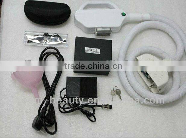 Portable elight Intense pulsed light machine for hair reduction/ skin treatment