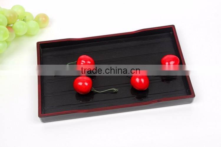 Plastic rectangular non-slip Tray