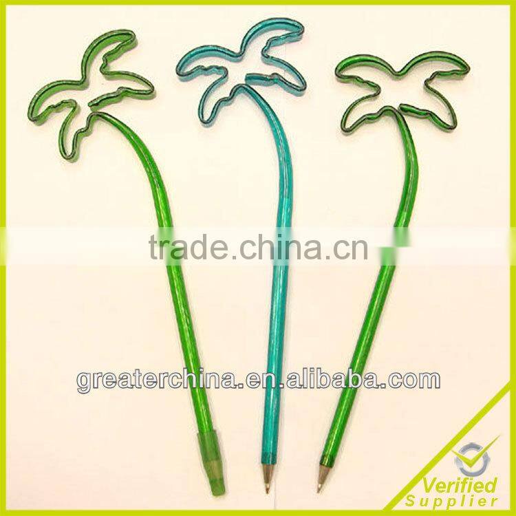 cat shape bent pen,bent pen,animal shape bent pen