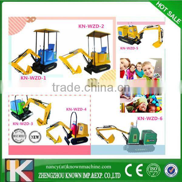 new design small mini excavator amusement rides excavator with price for sale