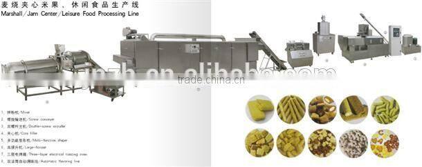 150kg/h Core Filled Snack Food Processing Machine