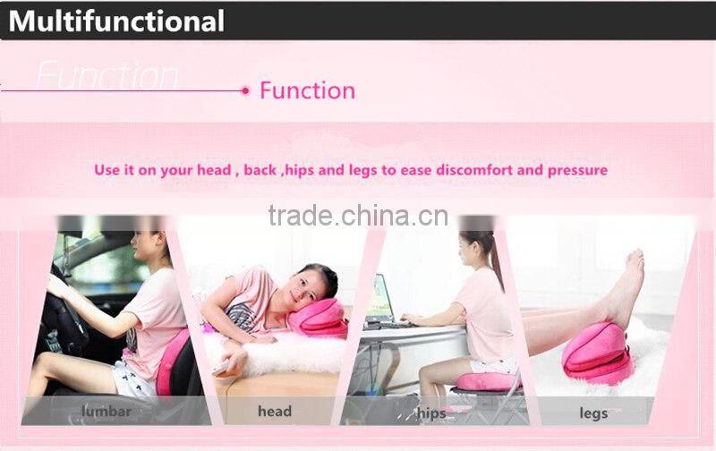 Shredded Memory Foam Hip Up Orthopedic Seat Cushion