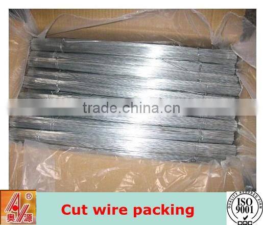 cut wire in plastic bag and then in carton