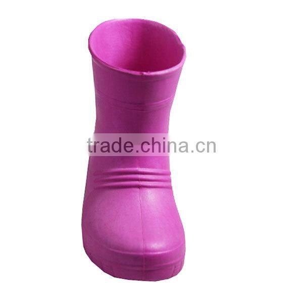 Cheap Lightweight Colorful EVA Rain Boots For Kids