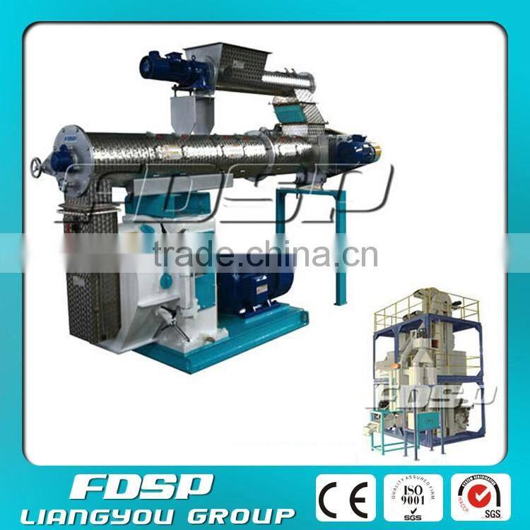 ring die pellet machine for animal feed/pellet press machine/chicken feed pellet making machine