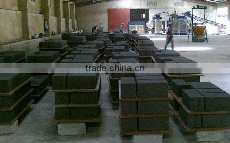 QT 6-15B Concrete brick making machinery/ Beton sand brick forming machinery / brick plant hot selling in Nigera