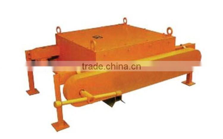 Manual iron removing type permanent magnetic separator