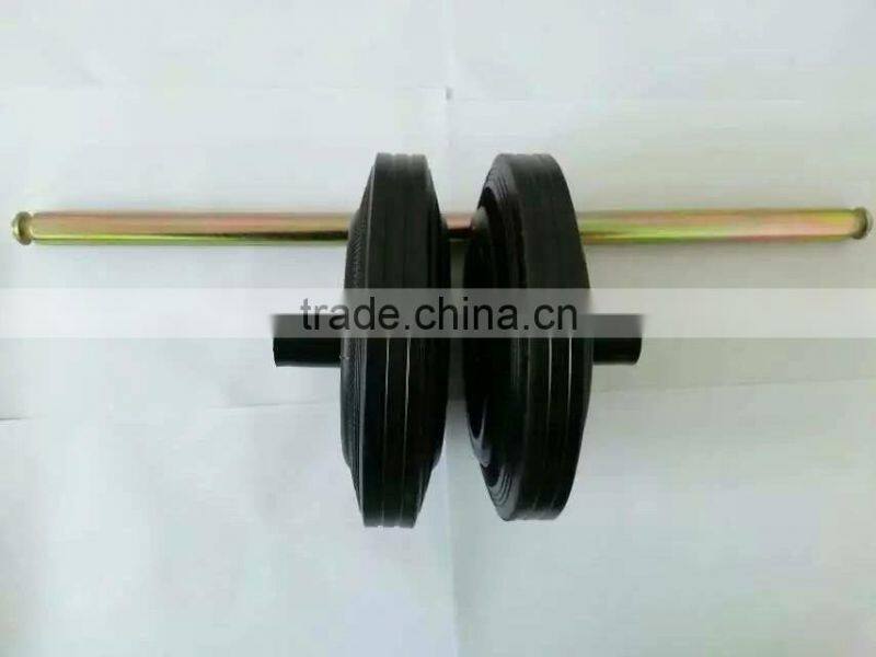 Cheap dust bin wheel sets with axle