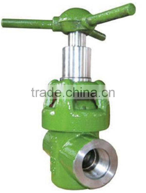 API 6D mud gate valve from 2000 PSI to 5000 PSI for oilfield