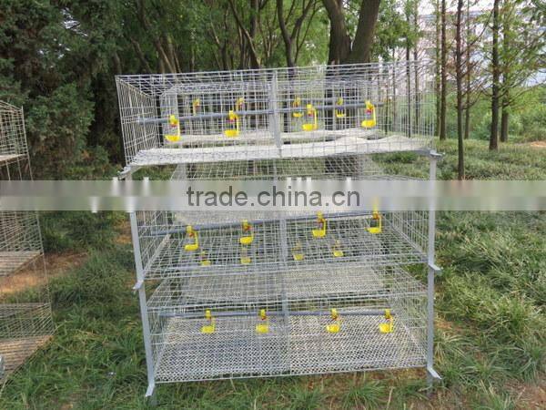 Rabbit farming breeding cages, metal animal husbandry rabbit cage