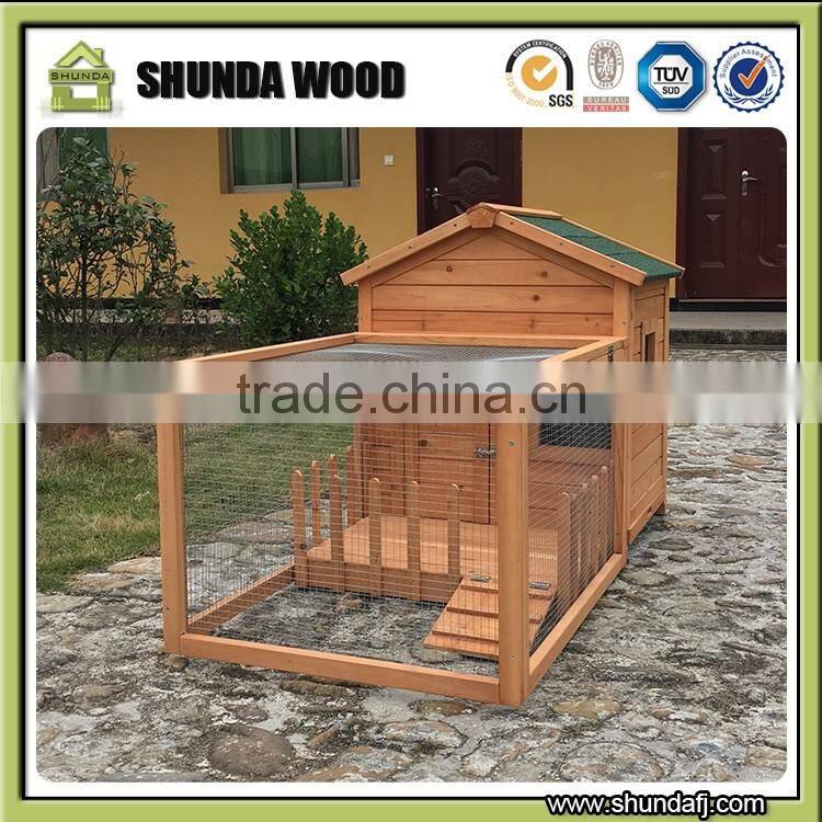 SDR025 wholesale wooden rabbit hutch