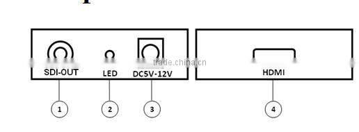 New Product MINI 3G HDMI to SDI Converter HDMI Converter