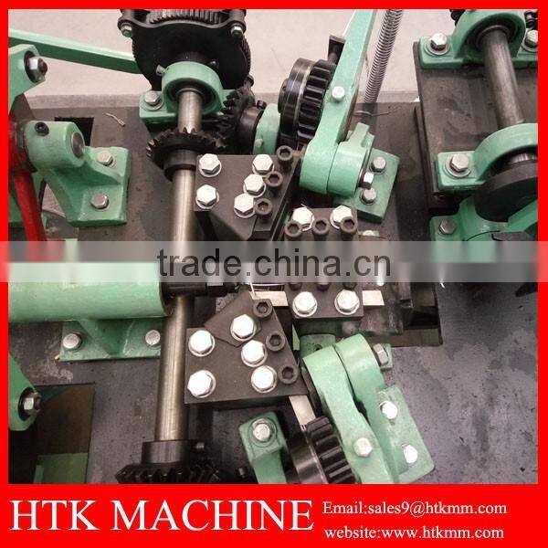 Galvanized And PVC Coated Barbed Wire Mesh Machine