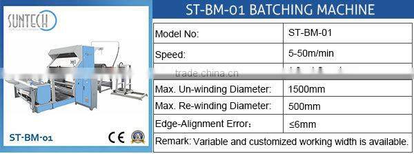 SUNTECH brand Fabric Rolling Machines, No.1 on Alibaba; Visit us at www.suntech-machine.com