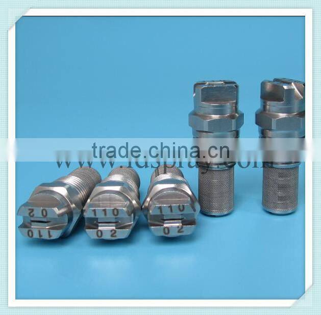 11015 or 11002 Hvvl flat fan spray vee jet nozzle with stainless steel filter