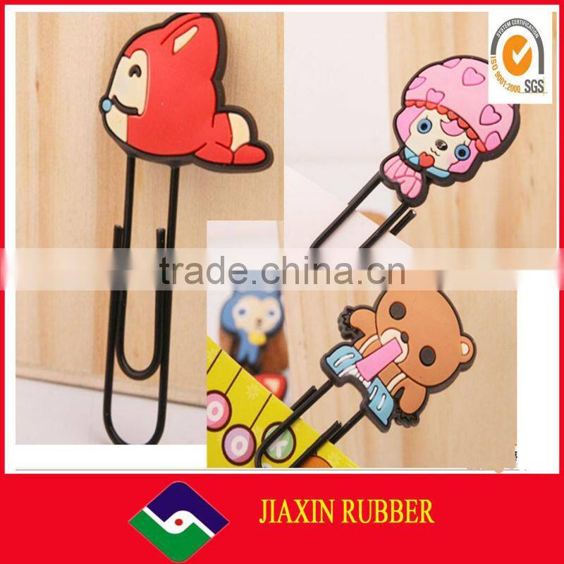 Morden design custom printable silicone bookmarks JX-185931