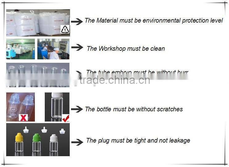 Hot Plastic Bottle PE Empty E-liquid Bottle Needle Dripper for Ego Electronic Cigarette E-cig e liquid Plastic Bottle