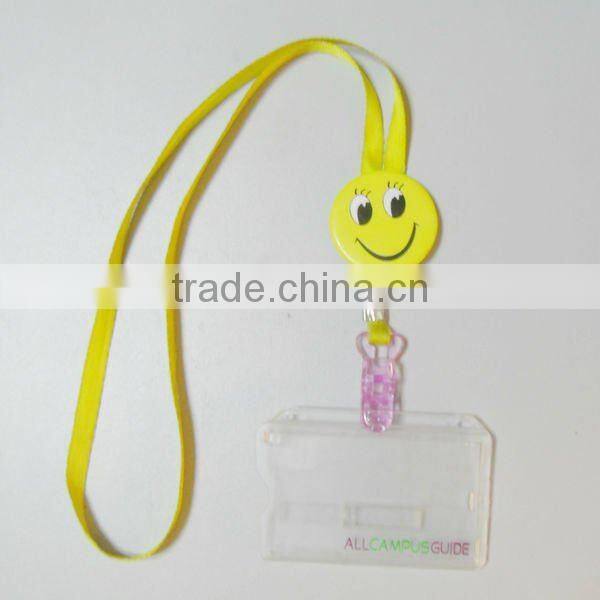 Colorful T Design Plastic Pacifier Clip