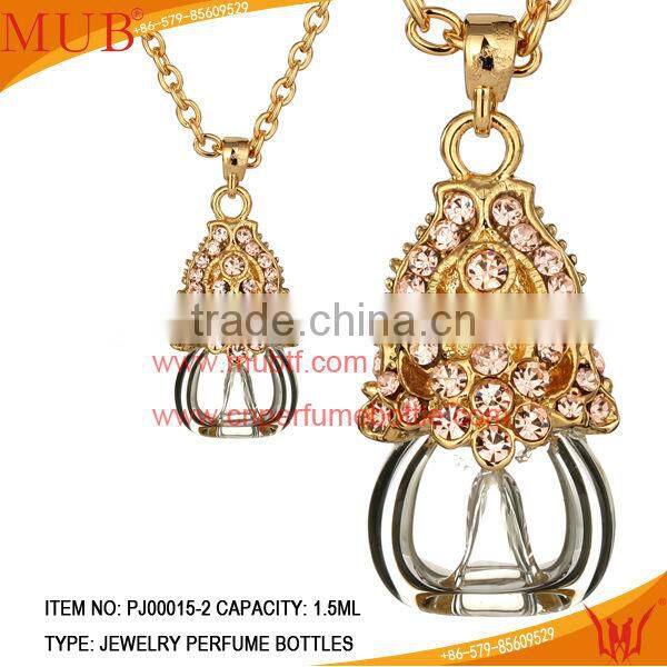 Fashion Enjoyment Jewelry Pendant Glass Perfume bottle jewelry