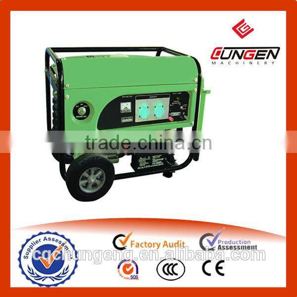 5KW recoil start gasoline generator made in China