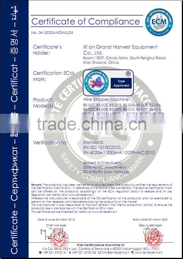portable steel copper cable wire plier ICC-85 with china manufacturer tools