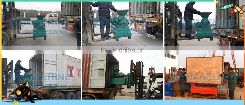 Large output and low consumption Coal hollow coal rod machine