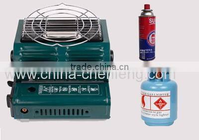 2 functional outdoor portable gas stove