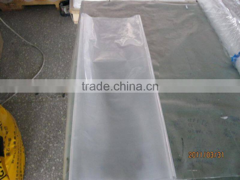 PE plastic tunnel film on bags for agricultural garden planting