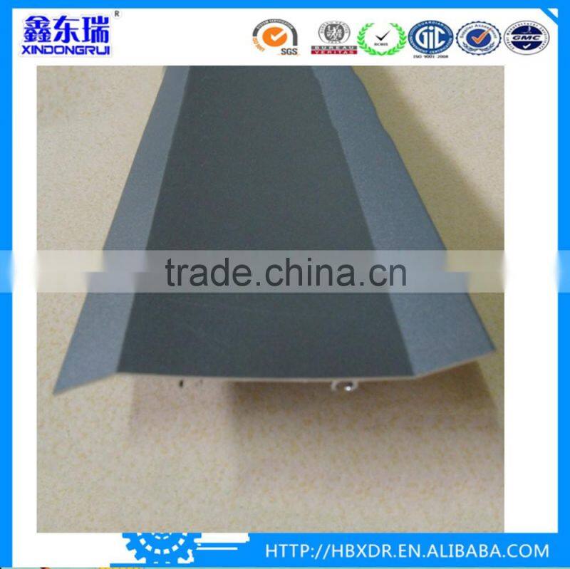 Anodizing grey color Aluminium profiles,6063 alloy aluminium profiles,Aluminium extrusion profiles