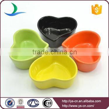 Small heart-shaped ceramic personalized cake mold