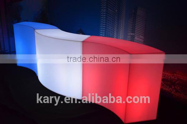 LED Furniture Acrylic ARC LED Bar Counter