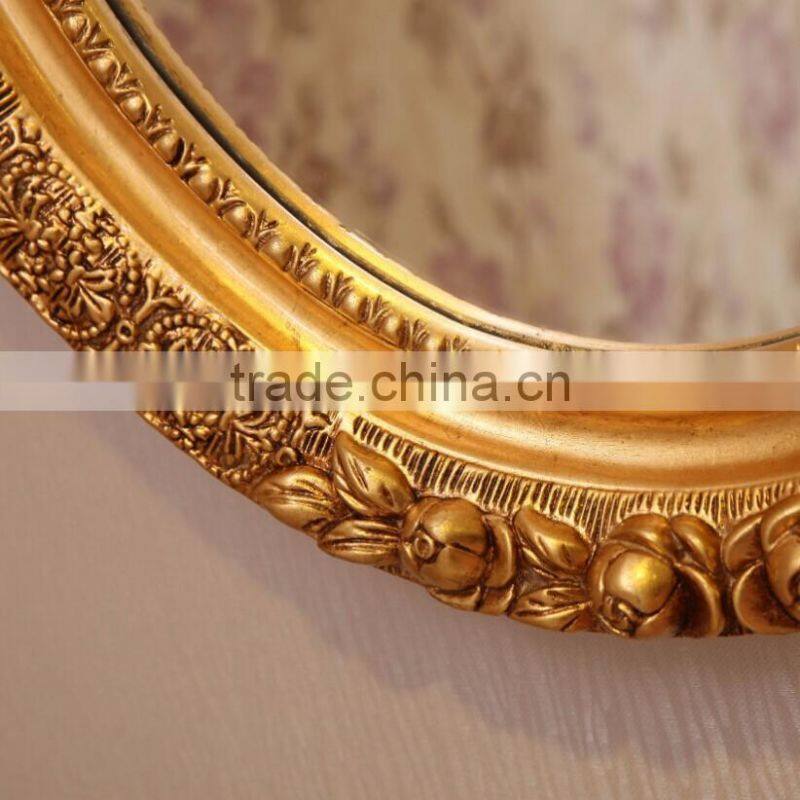 Elegant home decorative oval wall mirror
