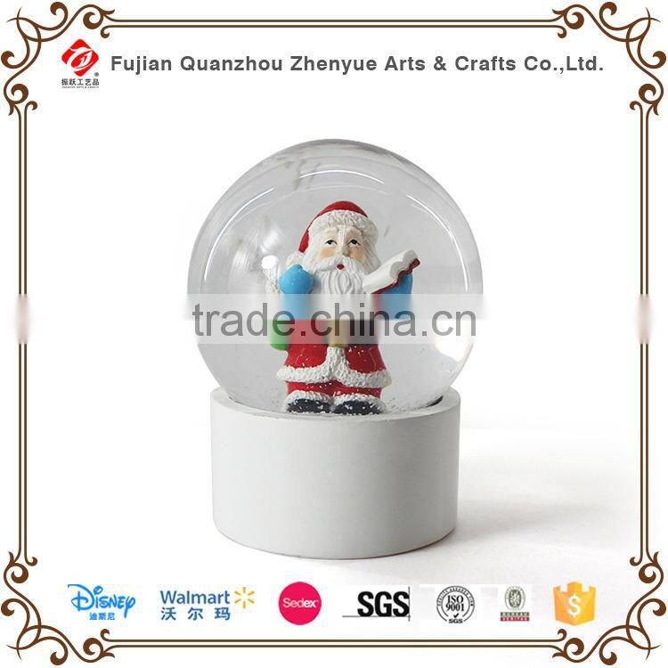 2015 cheapest christmas plastic water globe