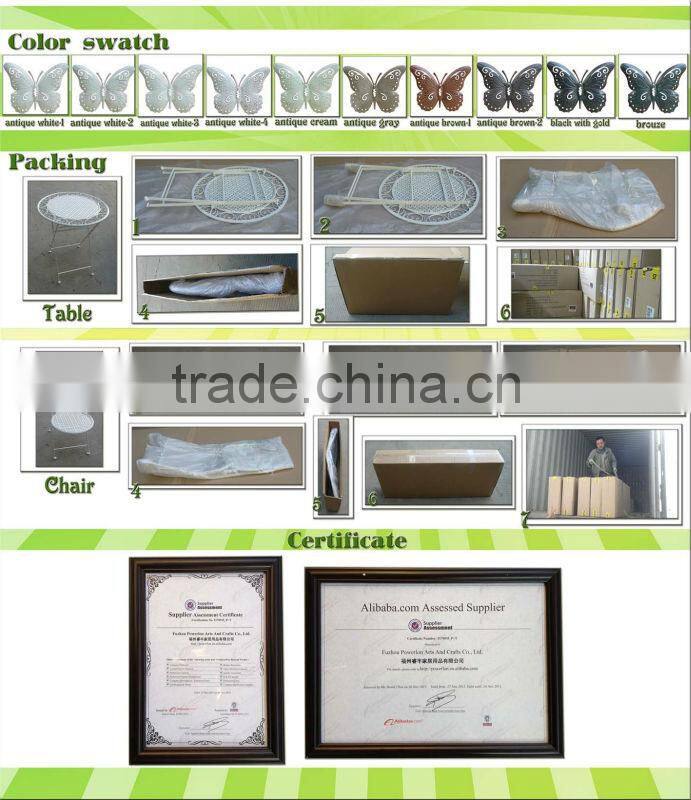 Simple pretty bird cage card holder