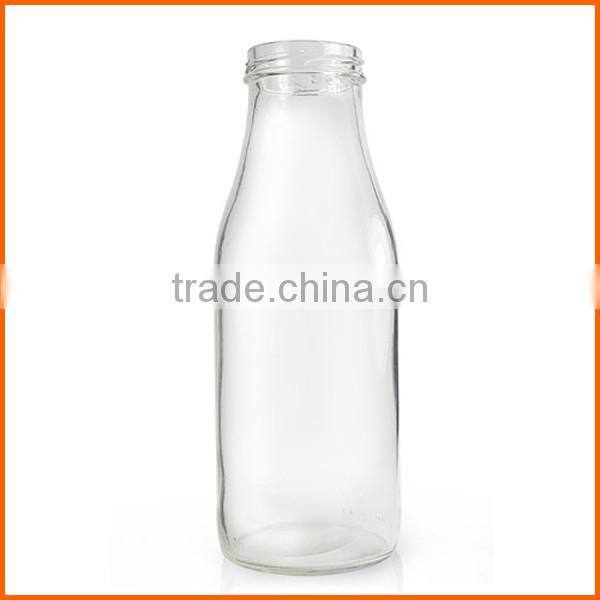 High quality clear beverage glass bottles