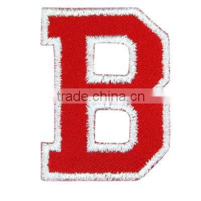 Custom Embroidery letter patch